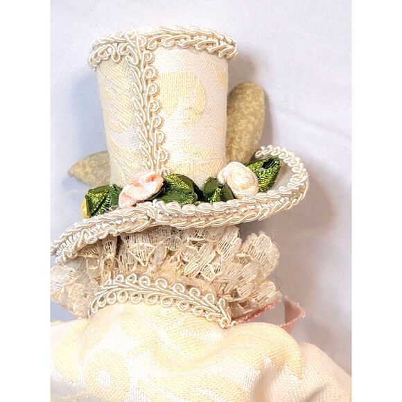 Vintage Katherine's Collection BUNNY COUPLE Kleski RABBIT DECOR - Picture 5 of 14